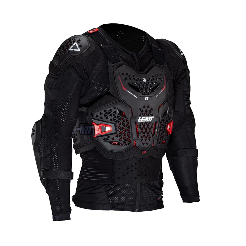 Leatt Unisex Body Protector 5.5 Evo 5.5 EVO Black (172-178 cm) L
