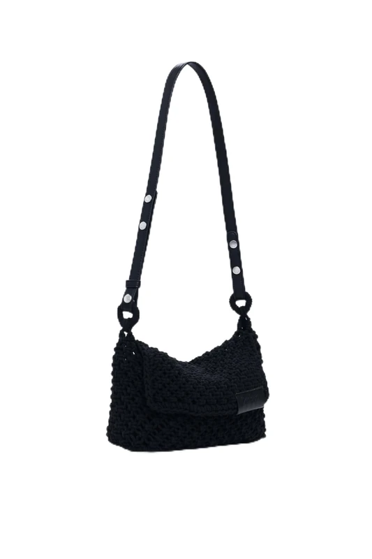 Desigual BAG_BRAIDED CORD_VENECIA, 2000 BLACK, U