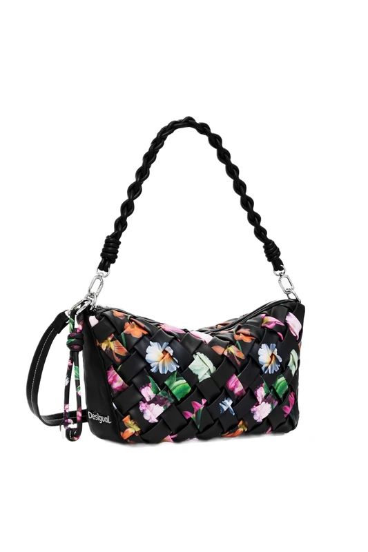 Desigual Eclat Munich Floral Woven Bag 25SAXPBQ