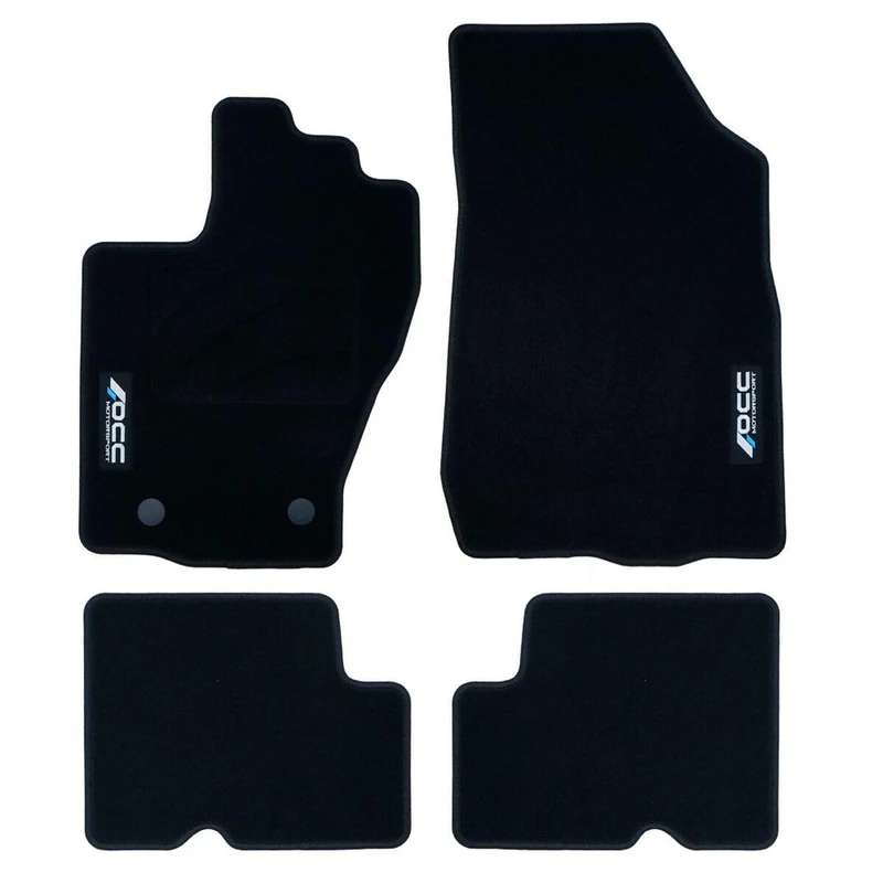 OCCDESIGN Dacia Duster (2014-2018) 5 x Custom Carpet with OCC Logo