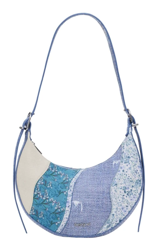 Desigual cross body bag Bijou Cascais Shoulder Bag Tutti Fruti light blue