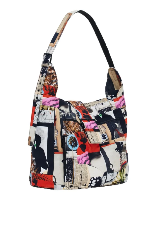 Desigual BAG_AURIA_COLLAGE_L, 9019 TUTTI FRUTI, U