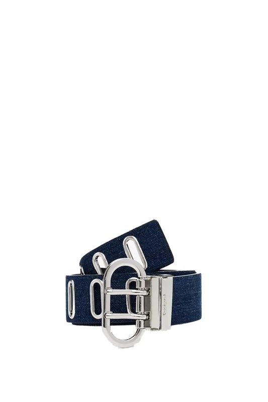 Desigual BELT_EYELETS, 5016 ESTATE BLUE, 95