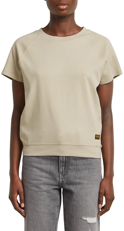 G-Star Women's Raglan Top, Beige (dk brick D24512-C812-1214), XXS