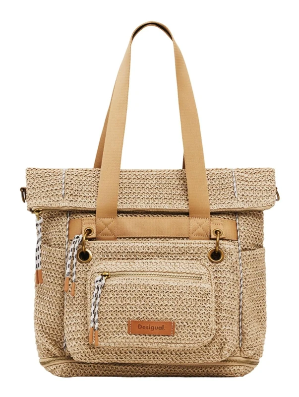 Desigual BACK_RAFFIA VOYAGER, U, 1014 NATURAL