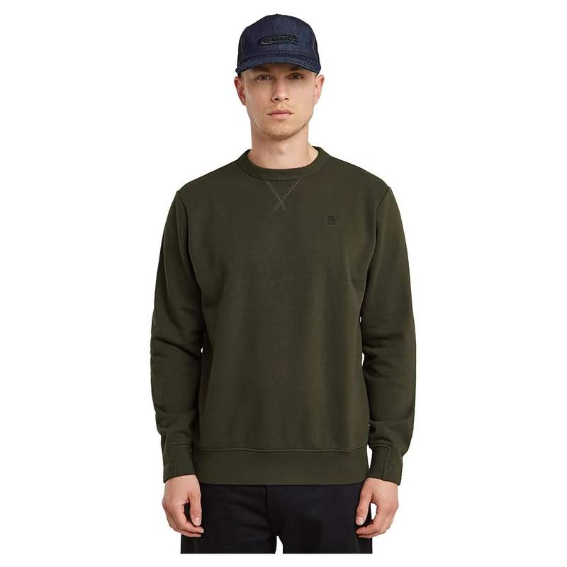 G-Star Men's Nifous Sweater, Grey (asfalt D25121-D566-995), XXL