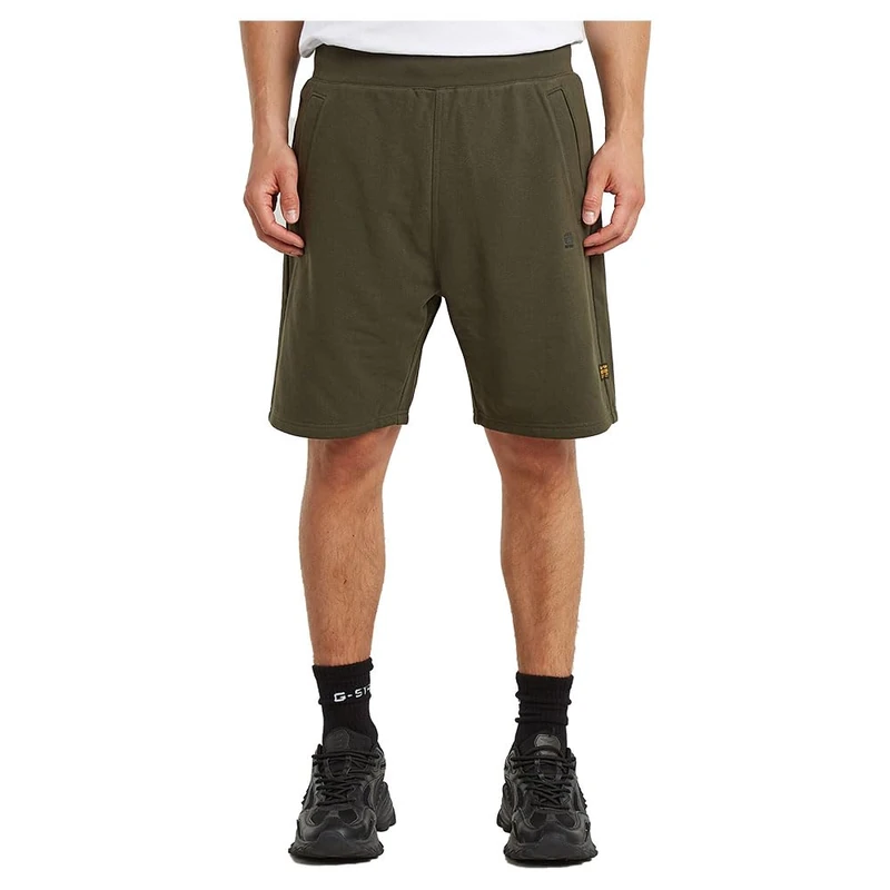 G-Star Men's Nifous Sweat Shorts, Grey (asfalt D26281-D566-995), L