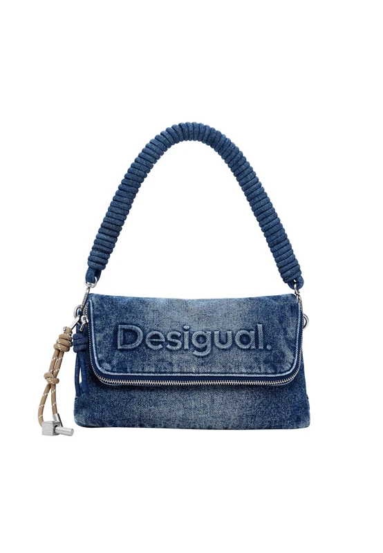 BAG_HALF LOGO, 5053 DENIM MEDIUM WASH, U