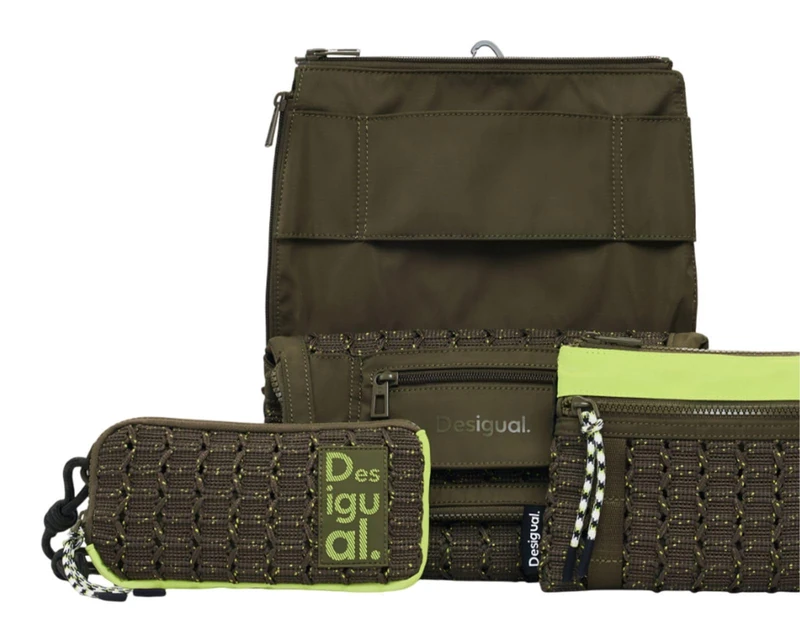 Desigual BAG_MODULARIS APOLO VENEC, 4002 KHAKI, U