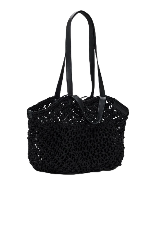 Desigual BAG_BRAIDED CORD_CAHUIL M, 2000 BLACK, U