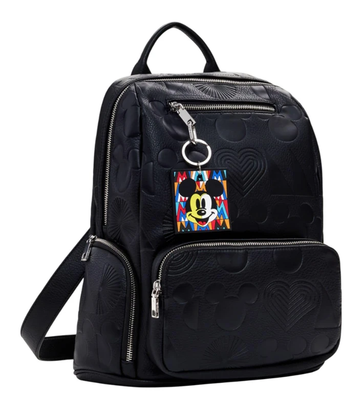 Desigual BACK_ALL MICKEY CHESTER, U, 2000 BLACK