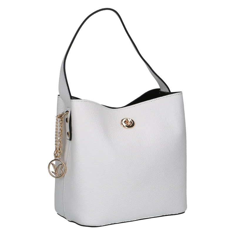 CAPRICE Women Damen Handtasche 9-61007-44 Handbag, Off-White Nappa, Normal