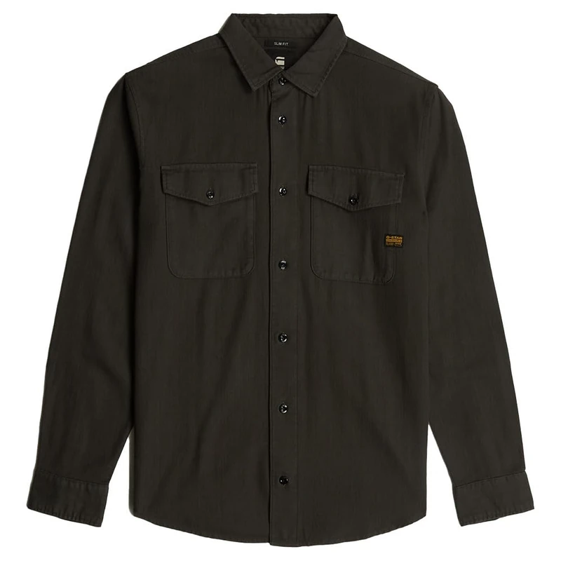 G-Star Men's Marine Slim Shirt, Grey (asfalt gd D24963-D454-B575), M