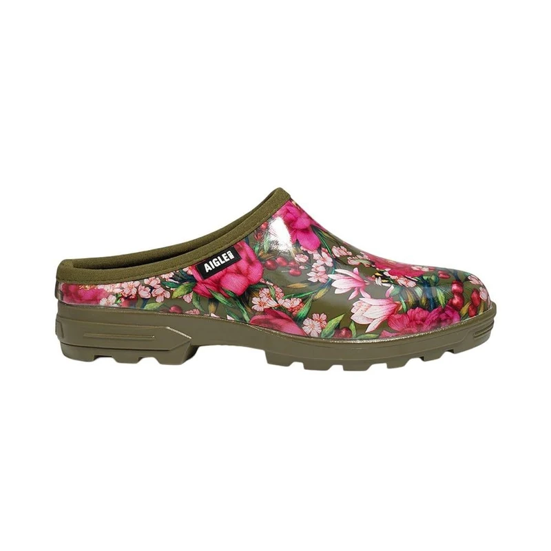 Aigle Women's Lessfor Open Pt Wooden Shoes, Bloom, 6.5 UK