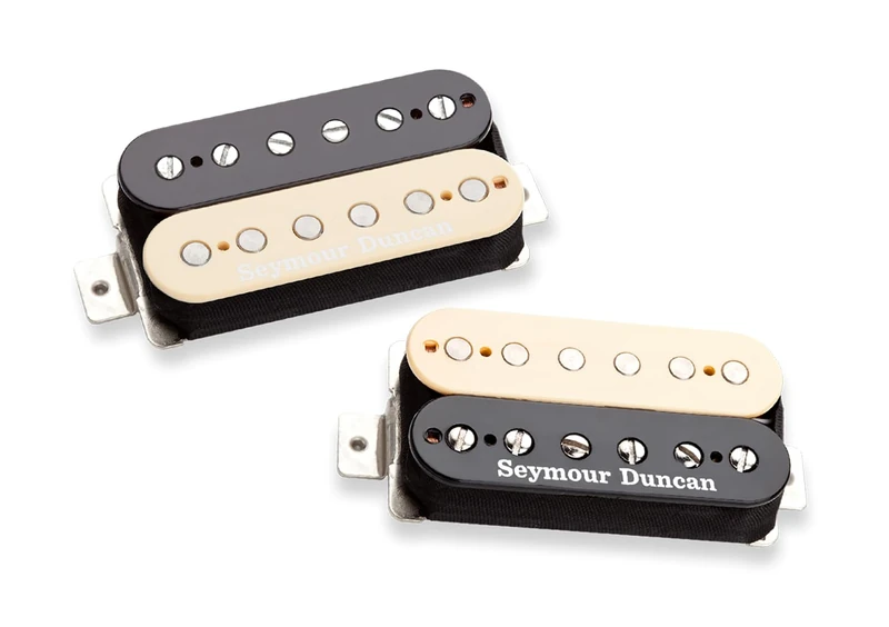 Seymour Duncan Billy Gibbons Signature Hades Gates Humbucker Set - Reverse Zebra - Image 1