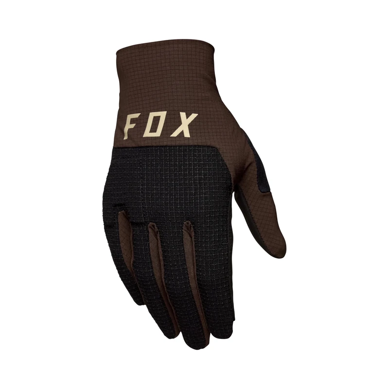 Fox Racing - FLEXAIR PRO Gloves - Men - Premium, Outstanding Grip, Optimal Ventilation, Gloves, Mountainbike Cycling, Cocoa, L