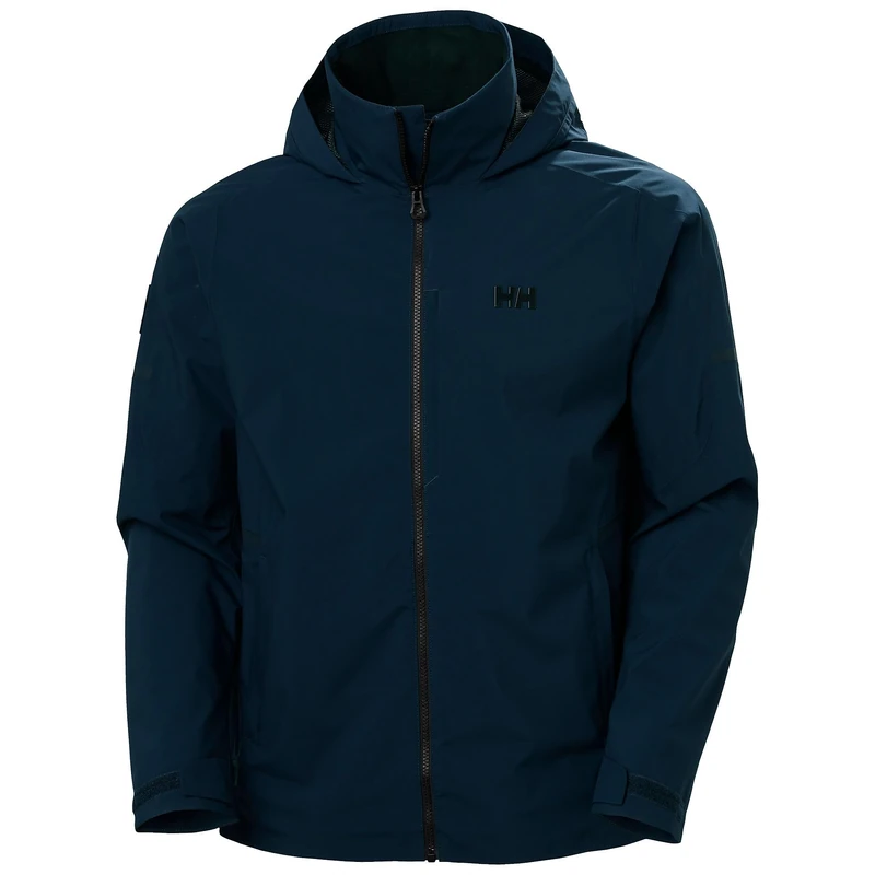 Helly Hansen Mens Hp Racing Hooded Jacket 2.0, Navy, 2XL
