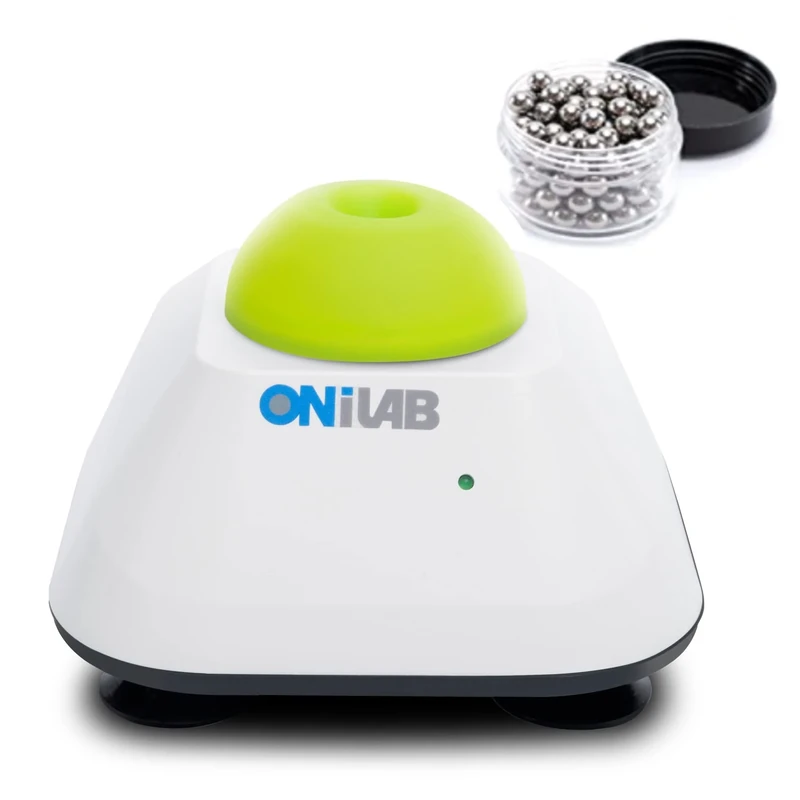 ONiLAB Vortex Mixer with Touch Function, Lab Mixing, Nail Polish,Tattoo Ink,Eyelash Adhesives and Acrylic Paints Mixing, Lab Vortexer for Centrifuge Tubes and Test Tubes,Green