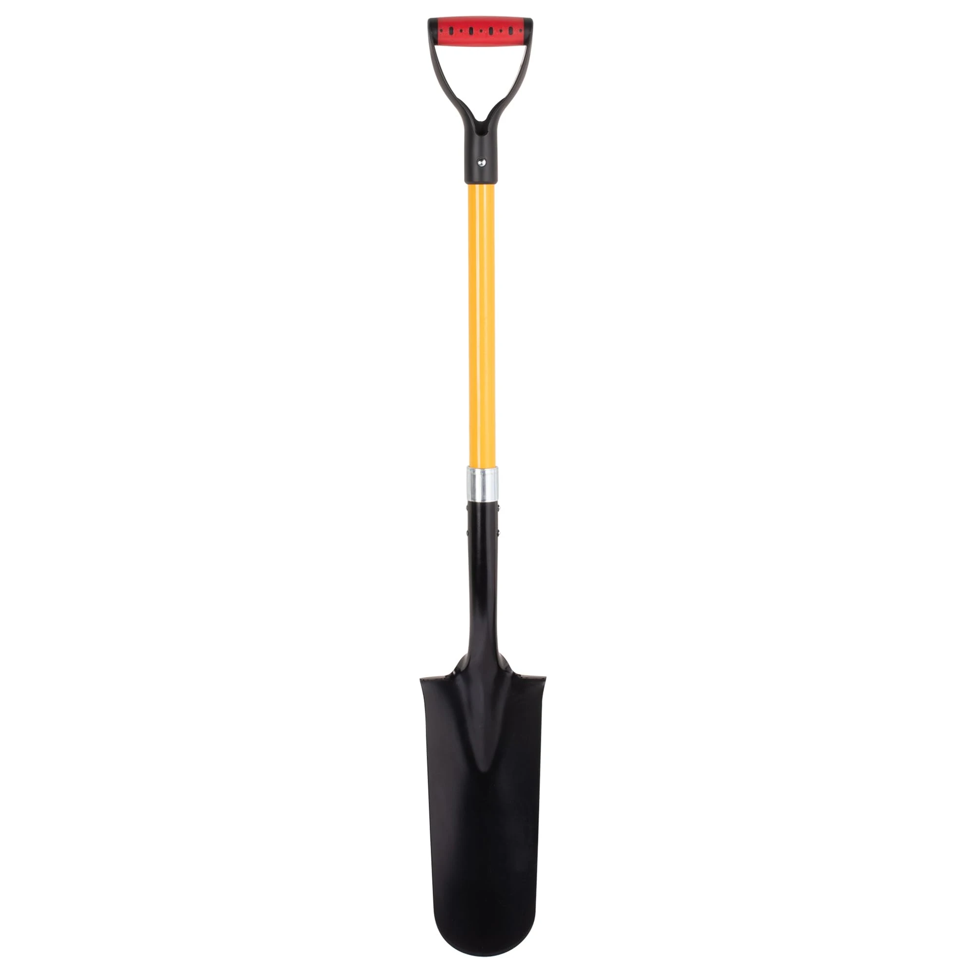 Hardys Drainage and Fence Post Spade 1150mm - Newcastle Style Grafting Post Hole Spade 160 x 360mm Tapered Head - Professional Heavy Duty Site Shovel & Garden Fencing Tool