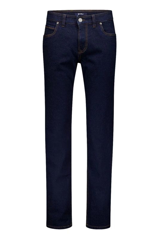 Atelier GARDEUR Men's Trousers, Dark Rinse Used (7169), 36 W/32 L