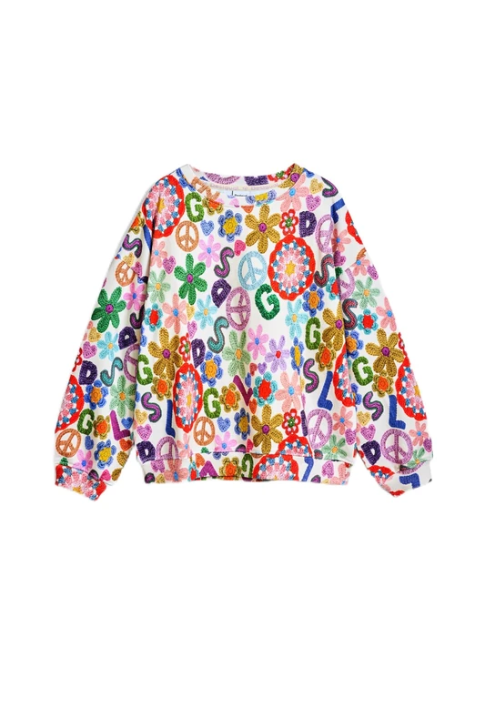 Desigual SWEAT_CROCHET, 9019 TUTTI FRUTI, 13/14