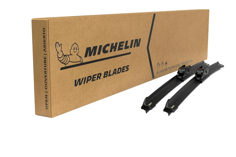 Michelin Stealth Ultra Wipers - Beam Blade Kit | Length:550/500MM | Set of Front Wipers for BMW X3 E83 | Ford Mondeo III |Mercedes-Benz:M-Class,SLK R170|Porsche 911,Cayman |Renault Logan II,Megane I,