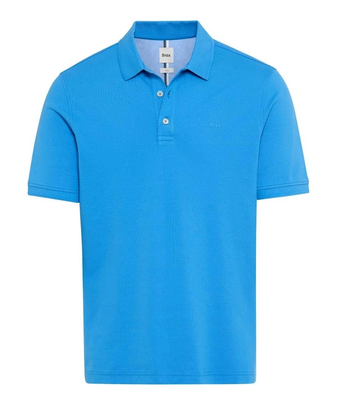 BRAX Men's Style Pete Hi-Flex Pique Pima Cotton Polo Shirt, 27 Miami, XL - Image 1