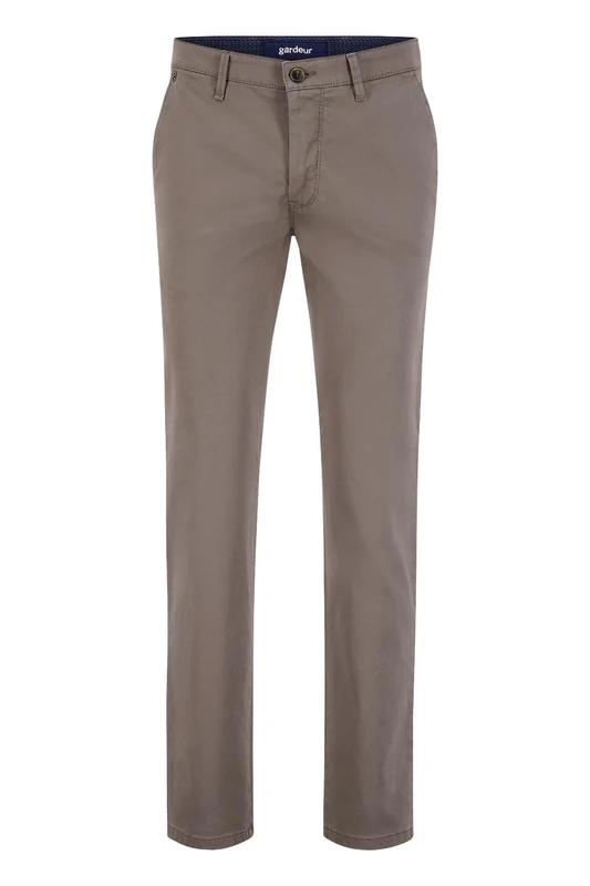 Atelier GARDEUR Men's Trousers Dark Beige(20)(Manufacturer Size: 31/32), Dark Beige (20), 31 W/32 L