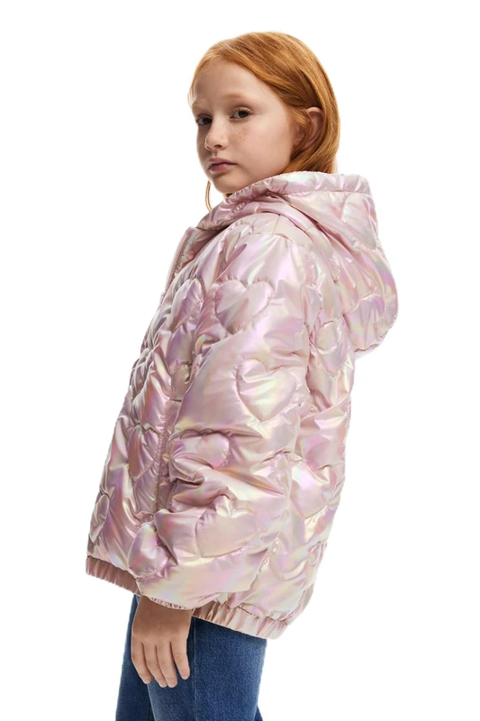 Desigual EXT_Hearts, 3098 NEON Pink, 11/12 - Image 1