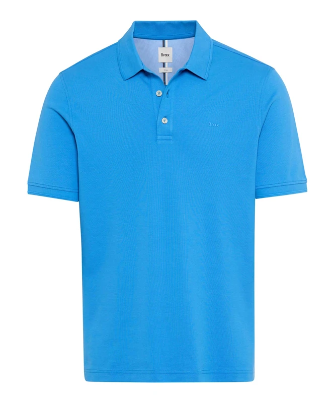 Brax Men's Style Pete Hi-Flex Pique Pima Cotton Polo Shirt, 27 Miami,