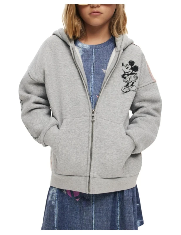 Desigual SWEAT_GARDEN_DI, 2009 GRAY VIGORE, 13/14