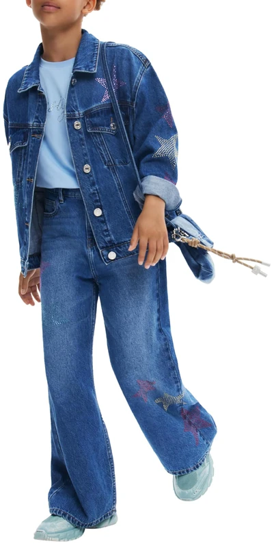 Desigual EXT_EMI, 5053 DENIM MEDIUM WASH, 13/14