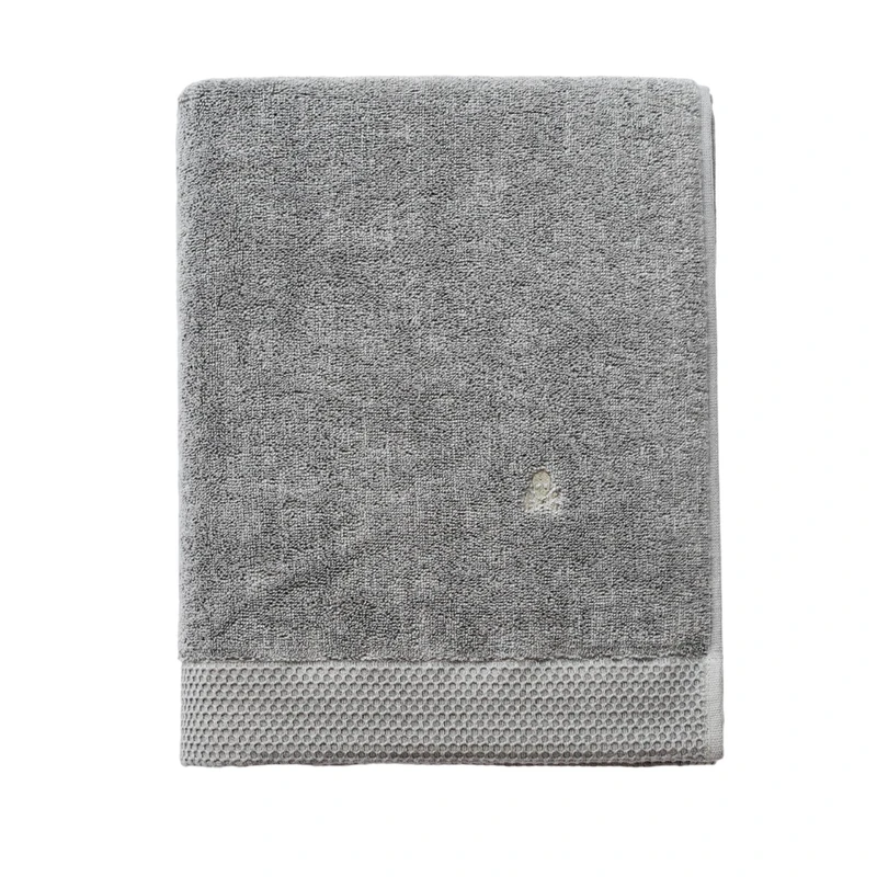 Scalpers Bath towel NIDUS 90x150 100% Cotton 550GSM Agave Embroidered with Logo Home