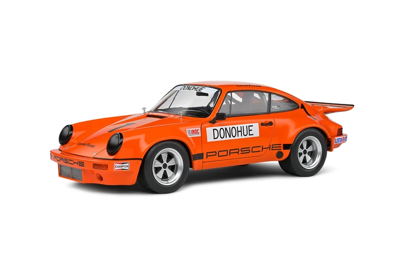 Solido 1:18 Porsche 911 IROC Orange #1 DONOHUE IROC Daytona 1974