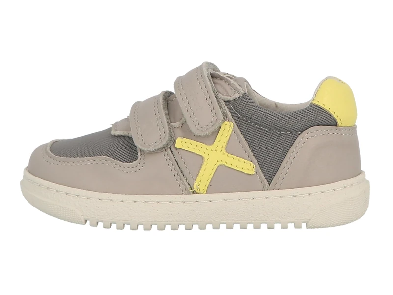 Lurchi 95L4003003 Sneaker, Grey-Yellow, 5 UK Child