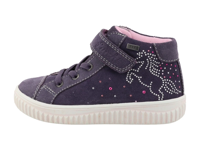 Lurchi 95L1033002 Sneaker, Purple, 1 UK