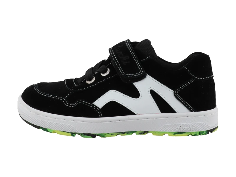 Lurchi 95L1023003 Sneaker, Black, 13 UK Child