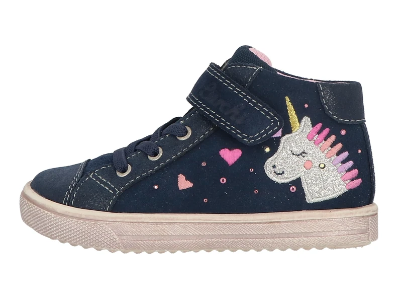 Lurchi 95L1013006 Sneaker, Navy, 10 UK Child