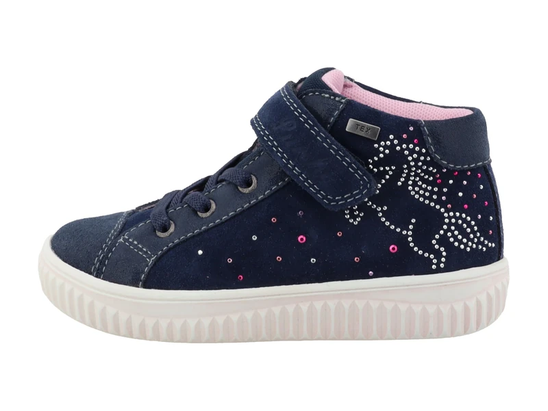 Lurchi 95L1033002 Sneaker, Navy, 10 UK Child