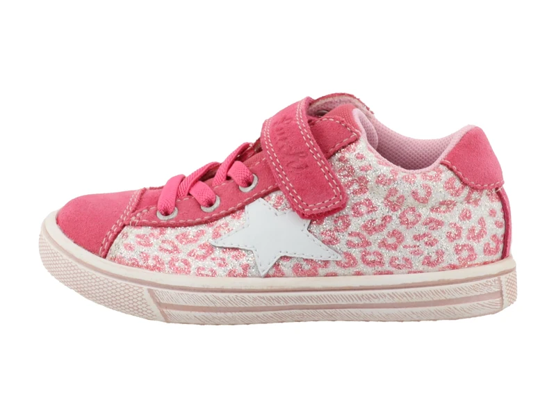 Lurchi 95L1013002 Sneaker, Fuchsia, 10 UK Child