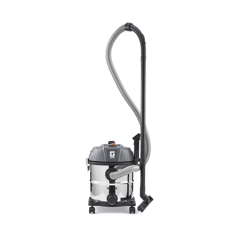 GEEPAS Wet & Dry Vacuum Cleaner 240V | 20L Iron Tank 19Kpa Suction HEPA Filter 4.5m Cable Portable Cord Storage | Powerful Blow Function for Car Garage Workshop Cleaning Carpet | 2 Year Warranty 1400W