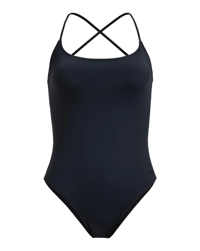 Roxy Swimsuit Beach Classics Strappy OP Young Womens Black L