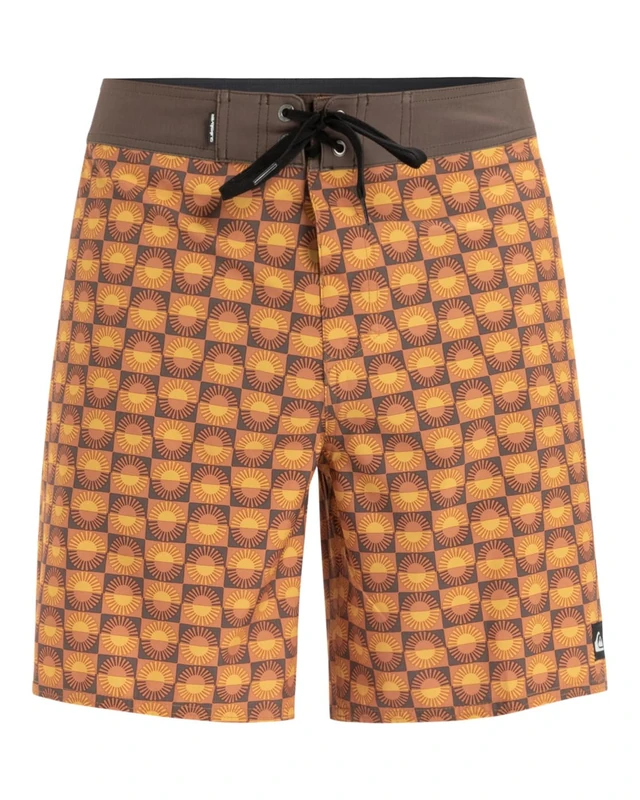 Quiksilver Boardshorts SURFSILK Straight Leg 18 Men Brown 30 - Image 1