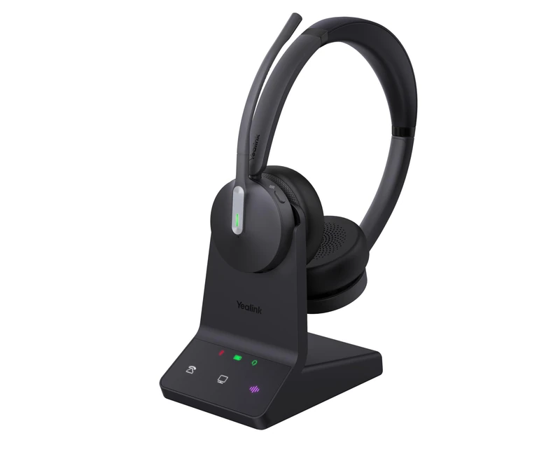 Yealink WH64 Dual UC Casque Sans fil Arceau Bureau/Centre d'appels Micro-USB Bluetooth Noir