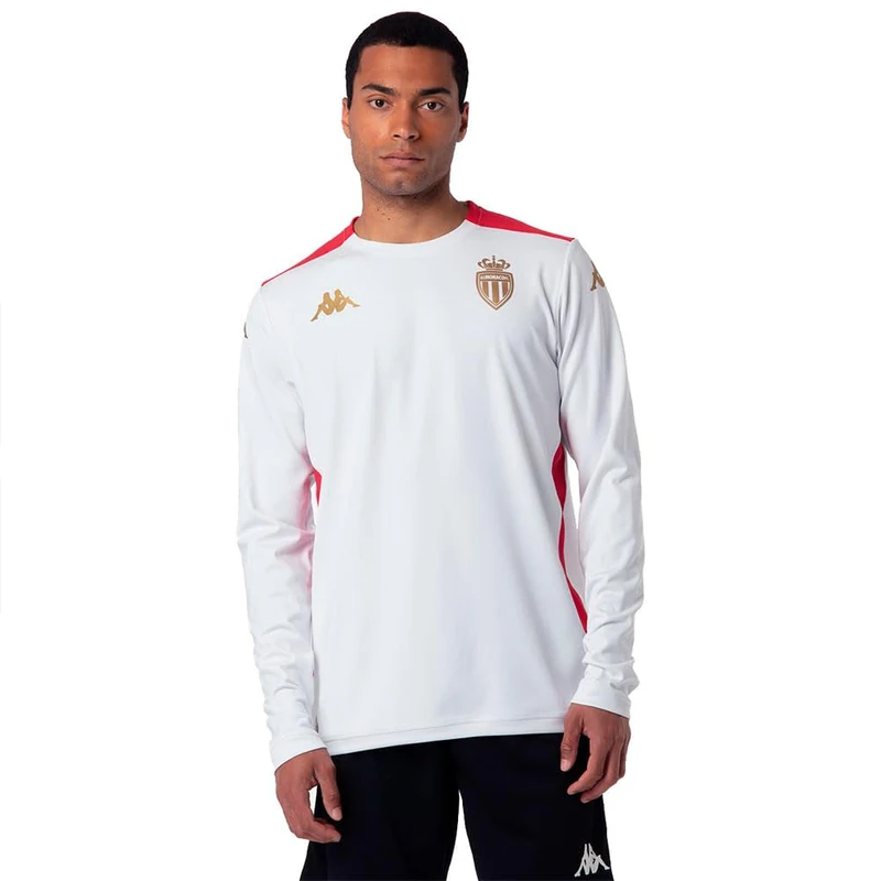 Kappa ALDREN PRO 8 MONACO SWEAT ASM | MAN | SIZE 3XL | WHITE/RED