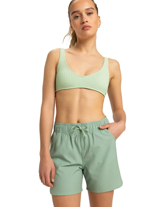 Roxy Board Shorts Wave 5 INCH BS Young Womens Green S