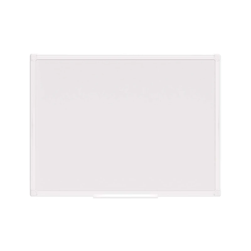 MAUL MAULprimo Whiteboard 45 x 60 cm | Magnetic Board with Storage Tray for Marker | Magnetic, Writeable and Dry Wipe | Mounting in Landscape and Portrait Format | White