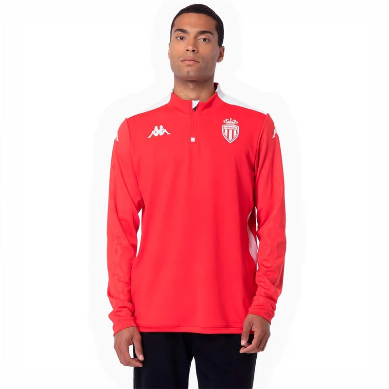 Kappa ABLAS PRO 8 MONACO SWEAT ASM | MAN | SIZE 10Y | RED MD/WHITE