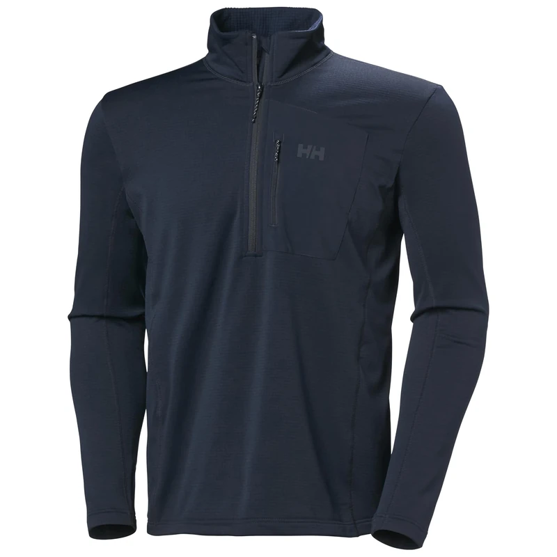 Helly Hansen Men's Versalite 1/2 Zip Fleece, Navy, L