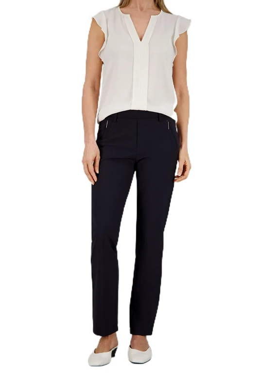 Atelier GARDEUR Women's Trousers Navy (1068) (Manufacturer Size: 38K), Navy(1068), 12